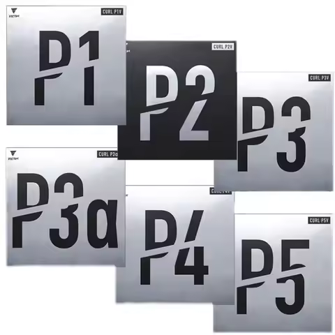 VICTAS P1 Pimples Long Original Pips Long Table Tennis Rubber Ping Pong Sponge TSP P-1R CURL P1V 220