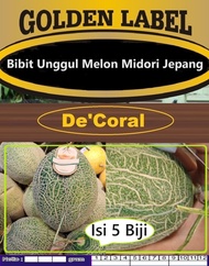 Bibit Unggul Melon Midori Jepang | Biji Benih Melon Midori Jepang