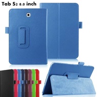 PU Leather Flip Case for Samsung Galaxy Tab S2 8.0 inch SM-T710 T713 T715 T719 T719Y Stand Holder Cover Protective Cover