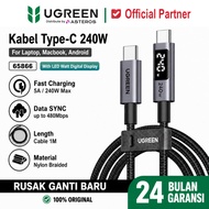 UGREEN Charger Cable Type C to Type C Digital Display Fast Charging 240w 65866 Original