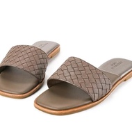 PSPGN.CO | Branded obermain narda lisia oc70369 leather sandals flat slideWanita