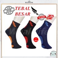 ️ ️ 3 Pair Thick Bottom Sock Stoking Tebal Bawah Kerja Work Cotton Sport SSK 21302