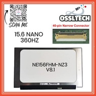15.6 NANO EDP 40PIN FULL HD IPS 360HZ NE156FHM-NZ3 NE156FHM-NZ4 TL156VDXP02-0 TL156VDXP02 B156HAN12.