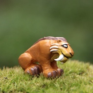 Hot-selling zakka Miscellaneous Goods Ice Age Saber-toothed Tiger DIY Material Micro Landscape Potte