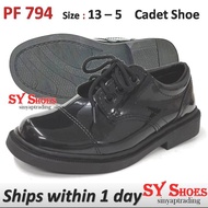 (SY Shoes)  Kasut Potong (13-5) Untuk Badan Beruniform Kadet Polis Pengkap KRS / Kasut  Kilat /Cadet