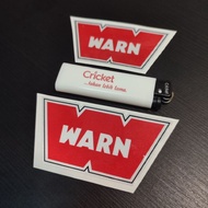 WARN sticker winch 4x4 4wd