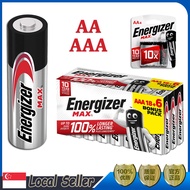 [SG Seller] Stock]Alkaline Battery AA Energizer Max AAA Alkaline Battery Bundle Rechargeable Battery