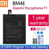 2020 Original XIAOMI Replacement Battery BM4E for Xiaomi MI Pocophone F1 Poco F1 Authentic Battery 4