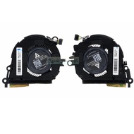 CPU GPU Fans For HP Spectre X360 13AE 13T-AE 13T-Ae000 AE010 TPN-Q199 Laptop Cooling Fan Cooler L04885-001 L04886 ND55C03-17D17