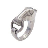 925純銀 Galop Hermès 馬頭 戒指【HERMES 愛馬仕】