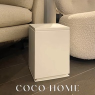 HOT Square Trash Can Household Living Room And Kitchen Press-type Double-layer Large-capacity Wasteb