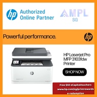 NEW HP LaserJet Pro MFP 3103fdw Black & White MFC Laser Printer | Free  $50 eVouchers | Print | copy