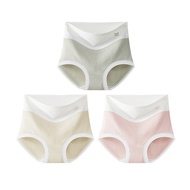 Quần Lót Nữ Catman 25 Mẫu Mới 80S Cotton Nguyên Chất Kháng Khuẩn Polyester Lycra Lưng Cao Quần Lót T