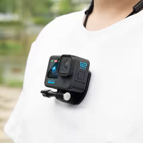 Magnetic Chest Mount For GoPro Hero 13 12 11 10 9 8 7 6 5 SJCAM AKASO Insta360 X4 X2 X3 DJI Osmo Act