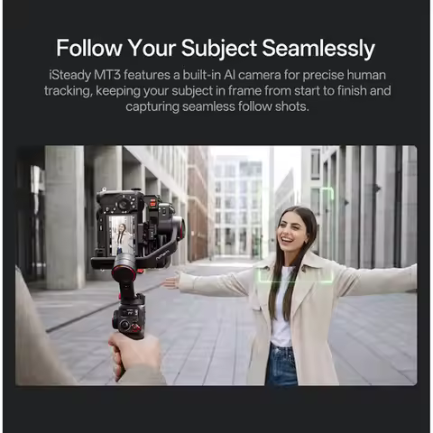 NEW Hohem iSteady MT3 / MT3 PRO and Kits AI Camera Stabilizer AI Stabilizer for Professional Commerc