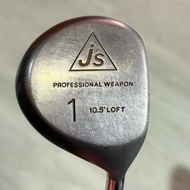 BRIDGESTONE J’s Golf Driver 10.5 Metal Head Harmotec Pro HM-70 Carbon Shaft Regular Flex R - Used