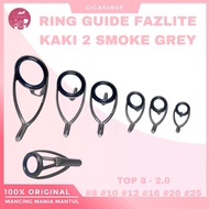 cicakshop88 Ring Guide Joran FUJI BC KAKI 2 FAZLITE SMOKE GRAY
