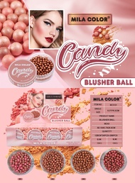 Mila Color Glow Candy Blusher Ball ปัดแก้มแคนดี้ เม็ดบอล สีแก้มสวยละมุน no.MC5101