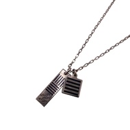 二手LOUIS VUITTONCollier Damier Colors 項鍊 M62490，銀色，品牌鏈飾