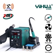 YIHUA 8786D Solder Uap / Blower / Rework Station 2 in 1 Original