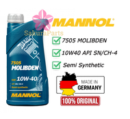 Mannol 7505 Molibden Benzin 10w40 Semi Synthetic Engine Oil 1L (MADE IN GERMANY)