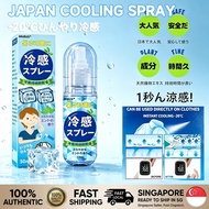 Japan Cooling menthol body spray 50ml / Instant -20℃ Cooling kool fever Spray