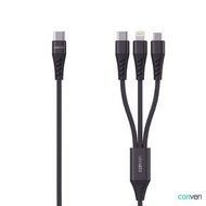 Conven Type-C 3in1 充電線 0.3米