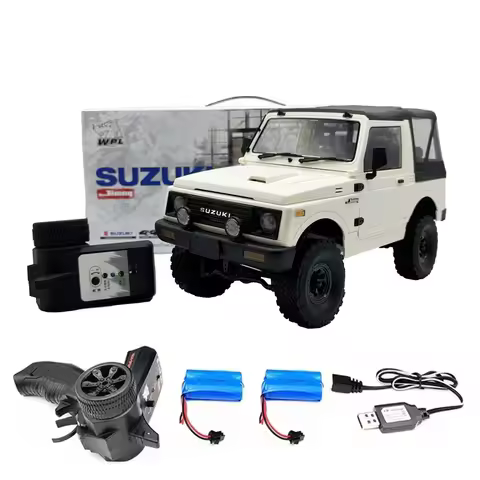 1/10 WPL C74-1 C74 Jimny Warrior JA11 4WD 2.4G RC Crawler Car Simulation Remote Control On-road Car 