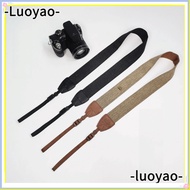 LUOYAO Camera Shoulder Strap, Adjustable Retro Micro Single Strap, Universal Polyester SLR Cameras S