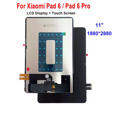 11" LCD For Xiaomi Pad 6 LCD Display Touch Screen Digitizer Assembly For Mi Pad6 Pro 6Pro LCD Replac