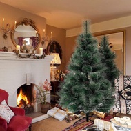 (WY) GSE GREEN SNOW Christmas Tree 120cm 150cm 180cm 210cm 4Ft 5Ft 6Ft 7Ft Metal Stand (GREEN-SNOW)