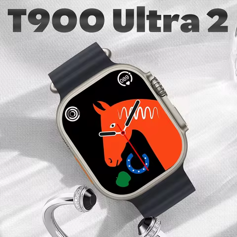 Original T900 Ultra 2 Smart Watch 49mm Men Women Bluetooth Call BT Music Game Wireless Charging NFC