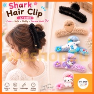 【READY STOCK 】Elegant Plush Hair Clip Claw Korean Style Fashion Big Hair Clamp Women's Hair Accessor