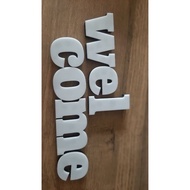 TMT Embossed Letter/ Price Per Letter Height 5 cm