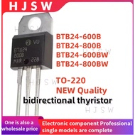 5PCS New BTB24-800B BTB24-600B BTB24-800BW BTB24-600BW BTB24 TO-220 bidirectional thyristor