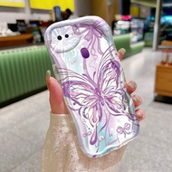 Casing HP OPPO F9 F9 Pro Realme 2 Pro Realme U1 Case Protective Case Soft Silicone Case New HP Phone Butterfly Pattern Water Light Softcase