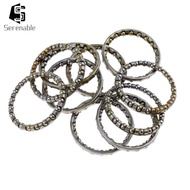 [Serenable] 10Pcs Bike Headset Retainer Bearing ID33mm OD44mm 22 Balls Steel Bearing