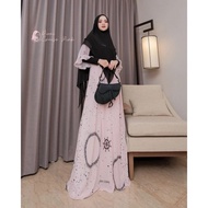 [JOZA Clothing] NEWEST SYARI GAMIS / DRESS SET PRINTING "DIONE CRUISE SET" BY JOZA CLOTHING