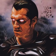 Superman 超人 /Black Suit|DC - Keetatat Sitthiket Famous Popart - 泰國 - 普普風 - 正版掛畫 - 預購📦 生日禮物🎁 Perfect 