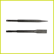○ ═ ۞ ♒ Chipping Gun Drill Bit Chisel (Flat & Pointed)