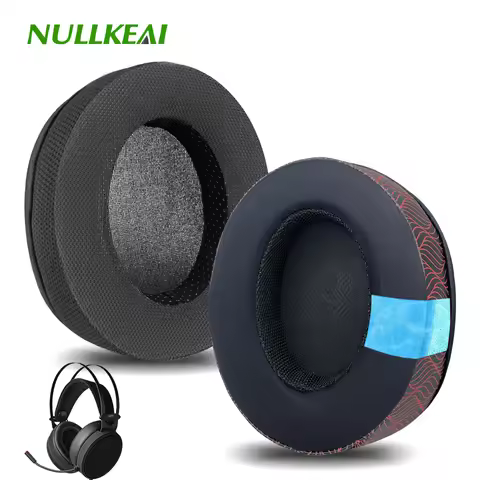 Nullkeai Replacement Ear Cushion for Lenovo Star Y360 Y480 Headphone Earpads Sleeve Pad Earmuffs