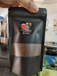NEW 200G DH BRAND FLOWER HORN PALLET FOOD... 3 in 1..HIGH PROTEIN..CAN UP BIG KOK AND COLOUR RED...自