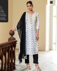 PURE COTTON 3PCS SUIT