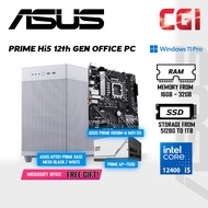 Prime Hi5 Intel i5 12th Gen Office PC ( Intel Core i5 / 16GB RAM / 512GB SSD / Windows 11 Pro ) with