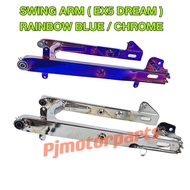 EX5 DREAM / EX5DREAM ( RAINBOW BLUE & CHROME ) REAR FORK SWING ARM SIAP BUSH BATANG AM SHAFT RUBBER