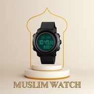 NUHA MUSLIM WATCH ADZAN KIBLAT BLACK