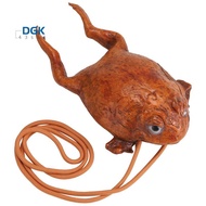 Funny Toad Wallet Individuality Animal Coin Pouch Realistic Frog Wallet Humor Decoration Storage Gif