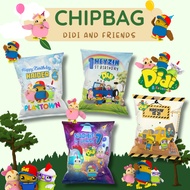 chip bag murah chip bag tema didi and friends bag birthday goodies murah happy birthday didi and fri