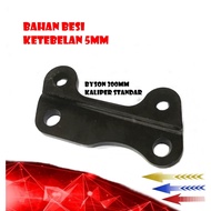 Front Disc Bracket Pnp Byson Motorcycle/Bison Disc Size 300mm Byson 300mm disc bracket