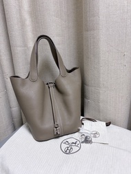 Hermes Picotin Lock 22 大象灰 etoupe
